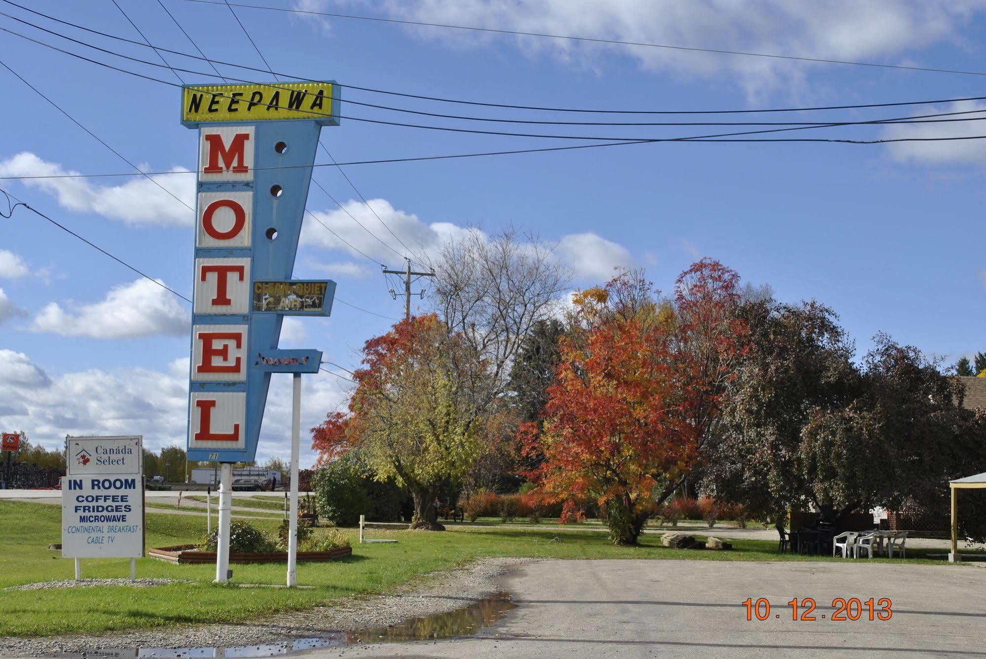Neepawa Motel Exterior foto